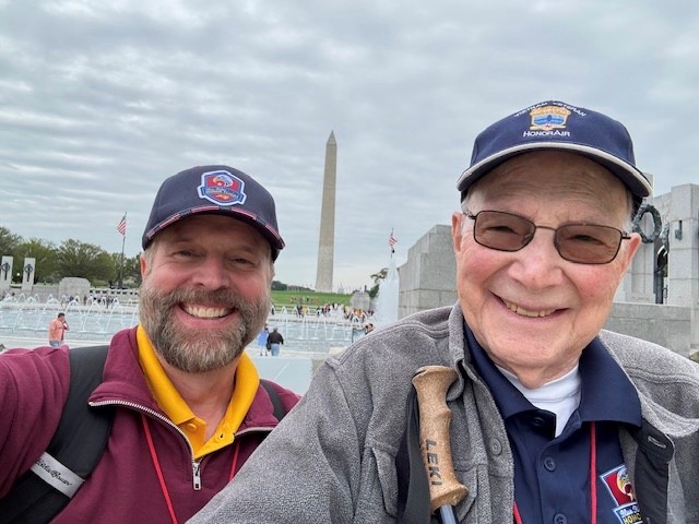 Sidney Tolchin, M.D. with his son Justin Tolchin